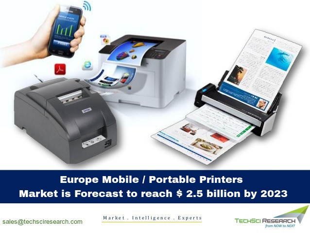Europe mobile portable printer market