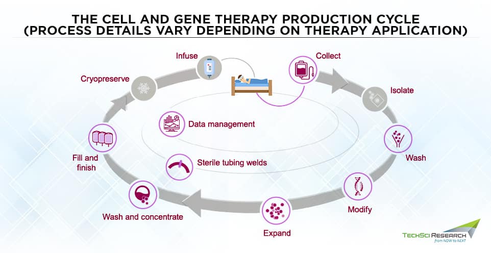 Cell and Gene Therapy Production Cycle  - TechSci Research