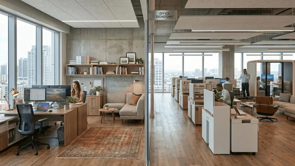 Small office vs large office setup